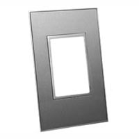 79185X45-N Finish Plate. Stainless Steel. Fits 79170X45-N Mounting Frame. Opening Size 67.5x45mm.